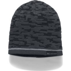 Czapki męskie: Under Armour Czapka męska Men’s Rev Graphic Beanie czarna (1300076-001)