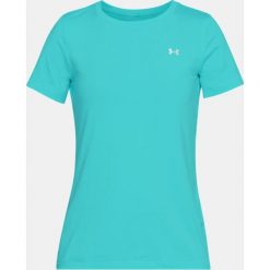 T-shirty damskie: Under Armour Koszulka damska UA HG ARMOUR SS turkusowa r. XS (1285637-425)