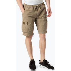 Aeronautica - Spodenki męskie, beżowy. Brązowe spodenki i szorty męskie marki Aeronautica, m, bez wzorów, krótkie. Za 329,95 zł.