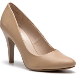 Półbuty JENNY FAIRY - W17SS530-1 Beige 1. Brązowe półbuty damskie Jenny Fairy, bez wzorów, ze skóry ekologicznej, bez obcasa, na obcasie, bez zapięcia. Za 89,99 zł.