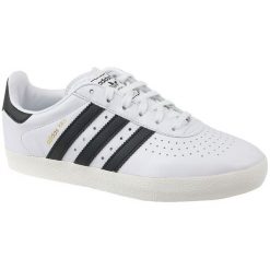 Adidas 350 cq2780 44 Białe. Białe buty sportowe męskie marki Adidas, ze skóry, bez zapięcia. W wyprzedaży za 279,99 zł.