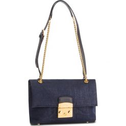 Torebka FURLA - Metropolis Nuvola 1020357 B BVQ7 O07 Nero. Niebieskie listonoszki damskie Furla, bez wzorów, ze skóry, wizytowe, bez dodatków. W wyprzedaży za 679,00 zł.