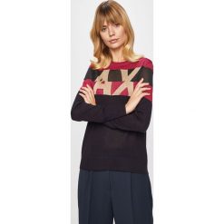 Armani Exchange - Sweter. Czarne swetry damskie Armani Exchange, s, bez wzorów, z elastanu, bez rękawów, bez kaptura. Za 549,90 zł.