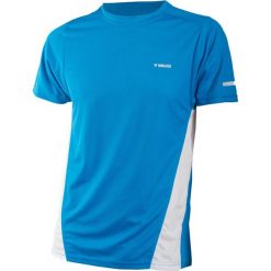 Brugi Koszulka męska T-SHIRT 4HJC LFF-BLUETTE BIANCO r. L. Niebieskie t-shirty męskie marki Brugi, l. Za 29,99 zł.