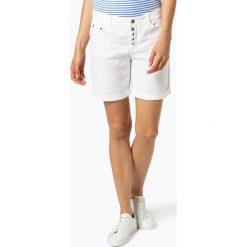 Comma casual identity - Spodenki damskie, biały. Białe szorty damskie comma casual identity, bez wzorów, casualowe. Za 259,95 zł.