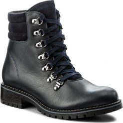 Trapery BALDACCINI - 963000-1 Ferrero 1247 P/Granat Welur. Niebieskie buty zimowe damskie Baldaccini, ze skóry. W wyprzedaży za 249,00 zł.