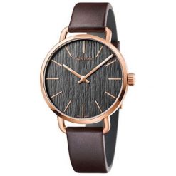 Calvin Klein Nawet K7B216G3. Różowe zegarki męskie marki Calvin Klein, pozłacane. W wyprzedaży za 802,00 zł.