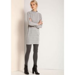 LEGGINSY DAMSKIE GŁADKIE. Szare legginsy damskie Top Secret, bez wzorów, z bawełny, klasyczne. W wyprzedaży za 29,99 zł.