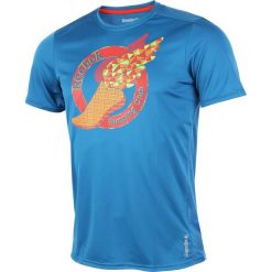 Koszulka do biegania męska REEBOK ESSENTIAL SHORTSLEEVE TEE RC / Z91149. Niebieskie t-shirty męskie marki Reebok, m, z krótkim rękawem, do biegania. Za 85,00 zł.
