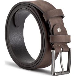 Pasek Męski TRUSSARDI JEANS - Belt Leather 71L00048 105 B220. Brązowe paski męskie Trussardi Jeans, w paski, z jeansu. W wyprzedaży za 209,00 zł.