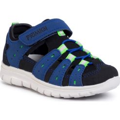 Sneakersy PRIMIGI - 5371822 M Blue. Niebieskie trampki chłopięce Primigi, bez wzorów, ze skóry ekologicznej, na rzepy. Za 259,00 zł.
