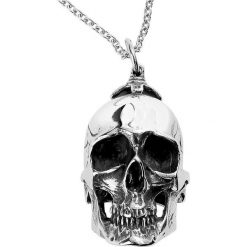 Wildcat Big Skull Naszyjnik standard. Szare naszyjniki męskie marki Wildcat, ze stali. Za 99,90 zł.