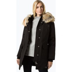 Calvin Klein Jeans - Płaszcz puchowy damski, czarny. Czarne płaszcze damskie Calvin Klein Jeans, m, bez wzorów, z jeansu. Za 599,95 zł.