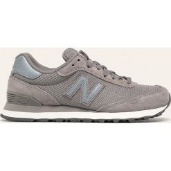 New Balance - Buty WL515GBM. Szare buty sportowe damskie New Balance, bez wzorów, ze skóry, sportowe. Za 299,90 zł.