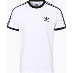 Adidas Originals - T-shirt męski, biały. Białe t-shirty męskie adidas Originals, m, bez wzorów, retro, z kontrastowym kołnierzykiem. Za 129,95 zł.
