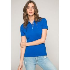 Tommy Jeans - Top. Niebieskie topy damskie marki Tommy Jeans, s, z bawełny. W wyprzedaży za 149,90 zł.