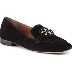 Lordsy TORY BURCH - Metal Miller 15Mm Loafer 63250 Perfect Black/Gold 013. Czarne półbuty damskie Tory Burch, ze skóry, bez obcasa, na obcasie. Za 1269,00 zł.