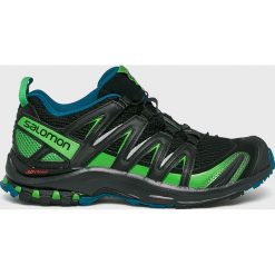 Salomon - Buty XA Pro 3D. Czarne buty trekkingowe męskie marki Salomon, z materiału, na sznurówki, outdoorowe. Za 549,90 zł.