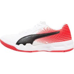 Puma VELOZ INDOOR Obuwie do piłki ręcznej white/black/flame scarlet. Czarne buty do koszykówki damskie marki Puma, z gumy. Za 169,00 zł.