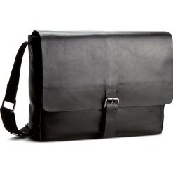 Torba STRELLSON - Scott 4010001964 Black 900. Czarne torby męskie skórzane marki Strellson, bez wzorów, ze skóry, młodzieżowe. Za 839,00 zł.