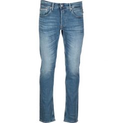 Dżinsy - Regular fit - w kolorze niebieskim. Niebieskie jeansy męskie Replay, m, w paski, klasyczne. W wyprzedaży za 239,95 zł.
