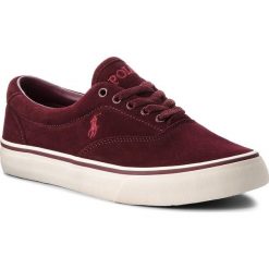Tenisówki POLO RALPH LAUREN - Thorton 816710039002 Red. Czerwone tenisówki męskie Polo Ralph Lauren, z gumy. W wyprzedaży za 309,00 zł.