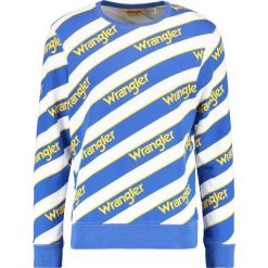 Bluzy męskie: Wrangler Bluza blau/weiß