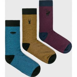 Medicine - Skarpety Basic (3-pack). Szare skarpetki męskie MEDICINE, bez wzorów, z elastanu. Za 29,90 zł.