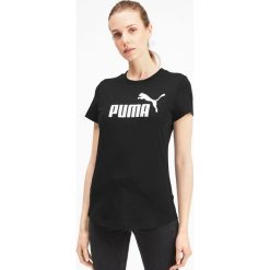 Puma Amplified Koszulka Czarny. Czarne koszulki damskie Puma, m, z nadrukiem, z bawełny, bez kołnierzyka, z krótkim rękawem. Za 111,95 zł.