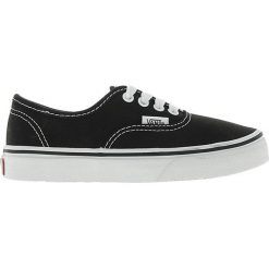 Vans - Tenisówki dziecięce AUTHENTIC. Szare buty chłopięce sportowe marki Vans, z aplikacjami, z gumy. W wyprzedaży za 159,90 zł.
