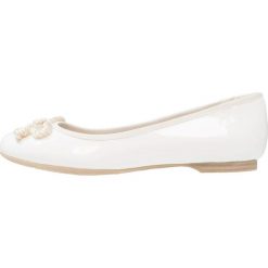 Baleriny damskie lakierowane: Marco Tozzi Baleriny white