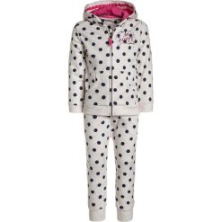 Mothercare POLKA DOT HOODIE SET Bluza rozpinana white. Białe bluzy chłopięce marki mothercare, z bawełny. Za 129,00 zł.