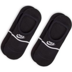 Zestaw 2 par stopek unisex NIKE - SX7168 010 Czarny. Czarne skarpetki damskie Nike, bez wzorów, z bawełny. Za 59,00 zł.