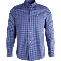 Koszule męskie na spinki: Lyle & Scott GINGHAM Koszula storm blue
