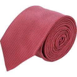 Krawat platinum czerwony classic 221. Czerwone krawaty męskie Recman. Za 49,00 zł.