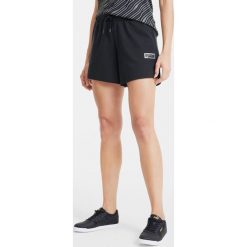 Puma Szorty Czarny. Czarne szorty damskie Puma, s, bez wzorów, z bawełny. Za 137,95 zł.
