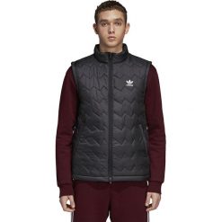 Kamizelka adidas SST Puffy Vest (DH5028). Czarne kurtki męskie Adidas, m, bez wzorów, z poliesteru, bez kaptura. Za 299,99 zł.