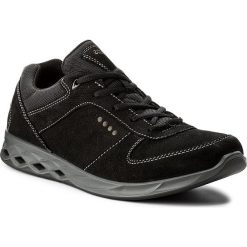 Półbuty ECCO - Wayfly 83522451707 Black/Black. Czarne półbuty męskie marki ecco, na co dzień, bez wzorów, ze skóry, eleganckie, bez zapięcia. W wyprzedaży za 309,00 zł.
