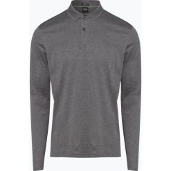 BOSS Athleisure - Męska koszulka polo – Pirol, szary. Szare koszulki męskie BOSS Athleisure, xxl, bez wzorów, sportowe, z długim rękawem. Za 349,95 zł.