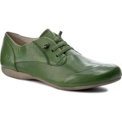 Półbuty JOSEF SEIBEL - Fiona 01 87201 971 244 India. Zielone półbuty damskie Josef Seibel, bez wzorów, ze skóry, bez obcasa, na płaskiej podeszwie, bez zapięcia. W wyprzedaży za 219,00 zł.