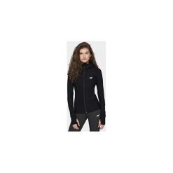 Bluza treningowa damska. Pomarańczowe bluzy damskie xl, bez wzorów, z dzianiny, bez rękawów, z kapturem. Za 149,99 zł.