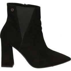 Botki - 1752 CAM NERO. Czarne botki damskie zamszowe marki Venezia. Za 299,00 zł.