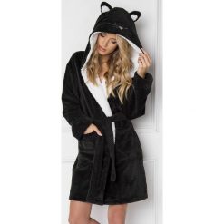 Damski szlafrok Cat Woman. Piżamy damskie Aruelle, bez wzorów, bez rękawów. Za 136,99 zł.