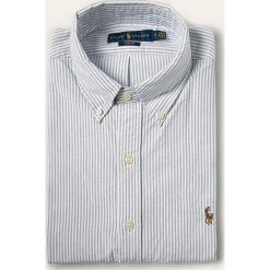 Polo Ralph Lauren - Koszula. Niebieskie koszule męskie Polo Ralph Lauren, s, bez wzorów, z bawełny, casualowe, polo, z długim rękawem. W wyprzedaży za 379,90 zł.