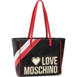 Torebka LOVE MOSCHINO - JC4288PP0AKP100A Nero/Rosso. Czarne torebki klasyczne damskie Love Moschino, bez wzorów, ze skóry ekologicznej, klasyczne, bez dodatków. Za 829,00 zł.