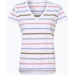 Marie Lund - T-shirt damski, różowy. Czerwone t-shirty damskie Marie Lund, m, w paski, z klasycznym kołnierzykiem. Za 59,95 zł.