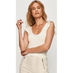 Tally Weijl - Top. Czarne bluzki damskie TALLY WEIJL, s, bez wzorów, z wiskozy, bez kołnierzyka. Za 79,90 zł.