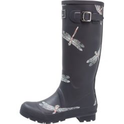 Buty zimowe damskie: Tom Joule WELLY PRINT Kalosze navy