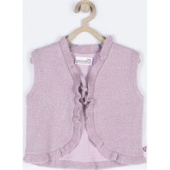 Coccodrillo - Kamizelka dziecięca 74-86 cm. Różowe kamizelki dziewczęce marki COCCODRILLO, bez wzorów, z dzianiny, bez kaptura. W wyprzedaży za 39,90 zł.