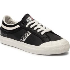 Tenisówki NAPAPIJRI - Trick NA4DWX Black 041. Czarne półbuty męskie Napapijri, z gumy, klasyczne. W wyprzedaży za 279,00 zł.